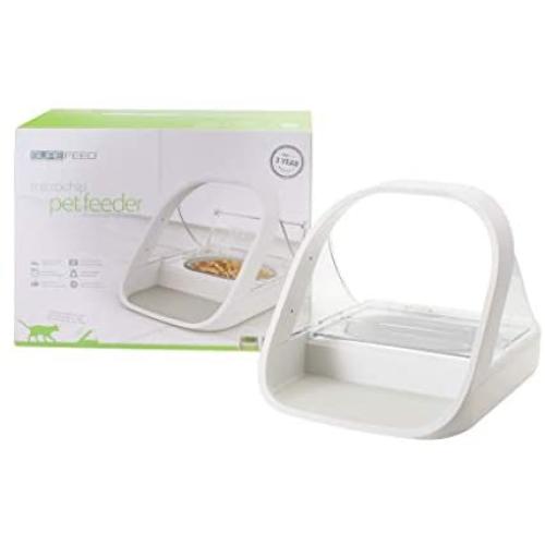 Sure Petcare -SureFlap - SureFeed - Microchip Pet Feeder - Selective-Automatic Pet Feeder Makes Meal Times Stress-Free, Suitable for Both Wet and Dry Food - MPF001 Sure Petcare -SureFlap - SureFeed - Microchip Pet Feeder - Selective-Automatic Pet Feeder Makes Meal Times Stress-Free, Suitable for Both Wet and Dry Food - MPF001