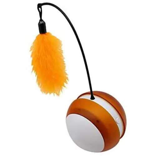 ZZK Creative Funny Cats and Dogs Toys Interactive Automatic Ball Tumbler Ball Automatically Funny cat Fishing Rod Rod and Tumbler Smart LED Flash Electric Toy cat ZZK Creative Funny Cats and Dogs Toys Interactive Automatic Ball Tumbler Ball Automatically Funny cat Fishing Rod Rod and Tumbler Smart LED Flash Electric Toy cat