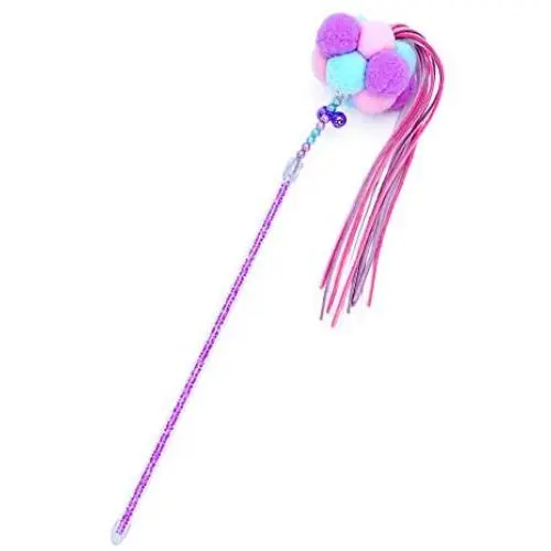 HOOPET Pet Cat Toy Soft Colorful Kitten Funny Playing Interactive Christmas Toys for Cats Supplies 1pcs HOOPET Pet Cat Toy Soft Colorful Kitten Funny Playing Interactive Christmas Toys for Cats Supplies 1pcs