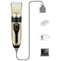 N/C Dog Hair Clipper Low Noise Pet Hair Clipper Rechargeable Dog Trimmer Cordless Pet Grooming Tool Professional Dog Hair Trimmer Comb Scissors Manicure Kit Cats and Other Hair Animals