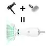 LIVEKEY Pet Hair Dryer, 2 in 1 Pet Grooming Hair Dryer with Slicker Brush, Home Dog Hair Dryer with Adjustable 2 Temperatures Settings, for Small and Medium Dogs and Cats LIVEKEY Pet Hair Dryer, 2 in 1 Pet Grooming Hair Dryer with Slicker Brush, Home Dog Hair Dryer with Adjustable 2 Temperatures Settings, for Small and Medium Dogs and Cats