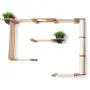CatastrophiCreations Mini Garden - Multiple Level Cat Hammock and Climbing Activity Center - Wall-Mounted Cat Tree Shelves CatastrophiCreations Mini Garden - Multiple Level Cat Hammock and Climbing Activity Center - Wall-Mounted Cat Tree Shelves