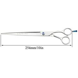 LILYS PET HIGH-END Series 7'' or 8'' or 9'' or 10'' Japanese 440C Stainless Steel Professional Pet Grooming Cutting Scissors with Beautiful Blue Screw