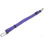 Pet Pet Dog Cat Car Seat Belt Adjustable Harness Seatbelt Lead Leash for Small Medium Dogs Travel Clip Safety Dog Leash 12 Color (Color : Purple)