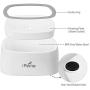 iPettie Splash-Free Pet Water Bowl 35oz, Dog Bowl No-Spill & No-Slip, Travel & Vehicle Carried, Slow Feeder Dispenser for Dogs and Cats