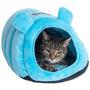 Armarkat Cat Bed Model C90CTL Tube Shape, Sky Blue