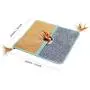AnberCare Cat Scratching Mat, 18’ x 18’ Natural Sisal and PP Fiber Dual Material Cat Scratch Mats, Cat Floor Scratching Pad Rug, Protect Carpets and Sofas AnberCare Cat Scratching Mat, 18’ x 18’ Natural Sisal and PP Fiber Dual Material Cat Scratch Mats, Cat Floor Scratching Pad Rug, Protect Carpets and Sofas