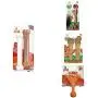 Nylabone Twin Pack Power Chew Flavored Durable Dog Chew Toys Nylabone Twin Pack Power Chew Flavored Durable Dog Chew Toys