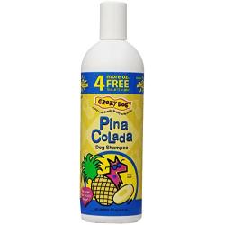 Crazy Dog Pina Colada Shampoo for Dogs, 16-Ounce