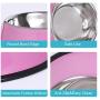 WHIPPY Stainless Steel Dog Bowl for Small,Medium and Large Pets Set of 2