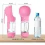 ROYALITA Dog Water Bottle 10oz with Drinking Feeder, Shovel and Garbage Bag Holder, Leak Proof Portable for Walking, Hiking and Traveling ROYALITA Dog Water Bottle 10oz with Drinking Feeder, Shovel and Garbage Bag Holder, Leak Proof Portable for Walking, Hiking and Traveling