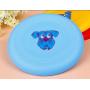 1 Pcs Dog Frisbee Toy, Soft Pet Toy Frisbee Flying Disc Tooth Resistant Outdoor Dog Training Multiple Colors, Floating Water Dog Toy Suitable for Small, or Medium Dogs Outdoor Training