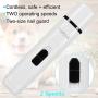 UNIQUE BRIGHT Dog Nail Grinder with 2-Speed Electric Rechargeable Pet Paws Nail Trimmer Painless for Dog & Cats Low Noise with Long Battery Life
