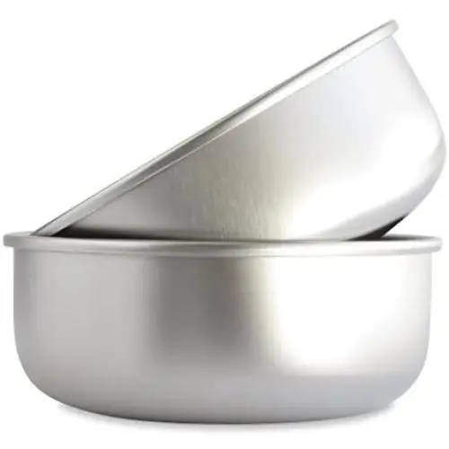 Basis Pet Made in The USA Stainless Steel Dog Bowl Basis Pet Made in The USA Stainless Steel Dog Bowl