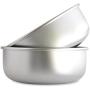 Basis Pet Made in The USA Stainless Steel Dog Bowl