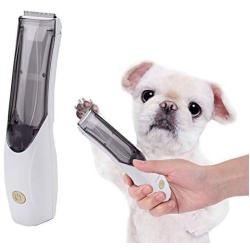 LLQ Dog Clippers Vacuum Pet Hair Clipper Professional Cordless Hair with Suction Charging Dog Grooming Kit Suitable