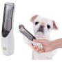 LLQ Dog Clippers Vacuum Pet Hair Clipper Professional Cordless Hair with Suction Charging Dog Grooming Kit Suitable