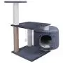 Cat Tree Tower Cat Scratch Posts Activity Centre with Plush Condos Nest,Scratcher Board,Basket Perch,Platform,Scratching Post,Ball Toy,Multi-Level Cat Tower Play House Playgournd for Cats Kittens,75cm Cat Tree Tower Cat Scratch Posts Activity Centre with Plush Condos Nest,Scratcher Board,Basket Perch,Platform,Scratching Post,Ball Toy,Multi-Level Cat Tower Play House Playgournd for Cats Kittens,75cm