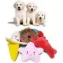 senyouth Dog Toys, 7 Pack Dog Squeaky Toys Sets | Rope and Flying Ring Puppy Chew Toys | Tough Puppy Teething Toys | Cute and Soft Plush Interactive Washable Pet Toys | for Small and Medium-Sized Dog senyouth Dog Toys, 7 Pack Dog Squeaky Toys Sets | Rope and Flying Ring Puppy Chew Toys | Tough Puppy Teething Toys | Cute and Soft Plush Interactive Washable Pet Toys | for Small and Medium-Sized Dog