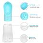 UPSKY Dog Water Bottle and Pet Pooper Scooper for Dogs and Cats with Long Handle, Durable Spring & Premium Materials，Easy to Use for Grass, Dirt, Gravel Pick Up