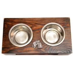 Lakeland Terrier, a Dogs Bowl with a Relief from ArtDog