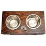 Lakeland Terrier, a Dogs Bowl with a Relief from ArtDog