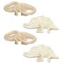 NB Durable Dental Dinosaur Textured Dog Chew Toy Stagosaurus Brontosaurus Set of 2 (Two - Packs)