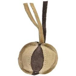 SPOT Ethical Pets Dura Fused Leather Ball Cat Toy, 2.5''
