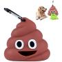 Sytian Dog Poop Bag Dispenser Dog Poop Bag Holder for Dog Waste Bags Dog Poop Bags Attaches to Dog Leash Includes 1 Roll 15 Bags (1 pcs)