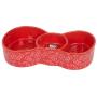 Hello Kitty 3 Section Cat Feeding Bowl