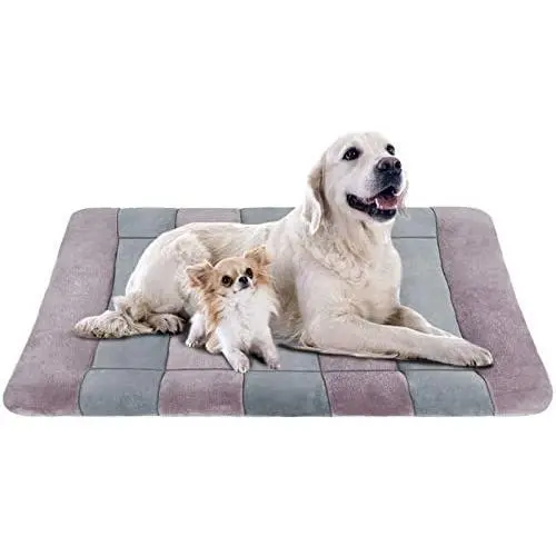 Dog Bed Large Crate Bed Mat 47'' Pet Beds Washable Anti-Slip Bottom Cat Beds Mattress Kennel Pad Dog Bed Large Crate Bed Mat 47'' Pet Beds Washable Anti-Slip Bottom Cat Beds Mattress Kennel Pad