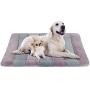 Dog Bed Large Crate Bed Mat 47'' Pet Beds Washable Anti-Slip Bottom Cat Beds Mattress Kennel Pad