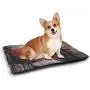 DayDayFun Music Cute Pet Mat Symbolic Music Notes Joy Artistic Vibes Pitch Beat Rhythm Sound Sonic Timbre Design Waterproof and Warm Pet Mattress Multicolor