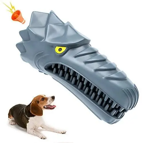 Dog Chew Toys for Aggressive Chewers Large Breed, Rubber Dog Toothbrush & Squeaky Chew Toys,Reduces Plaque & Tartar Teeth Cleaning Pet Toys, Tough Tear-Resistant Dog Toys Dog Chew Toys for Aggressive Chewers Large Breed, Rubber Dog Toothbrush & Squeaky Chew Toys,Reduces Plaque & Tartar Teeth Cleaning Pet Toys, Tough Tear-Resistant Dog Toys