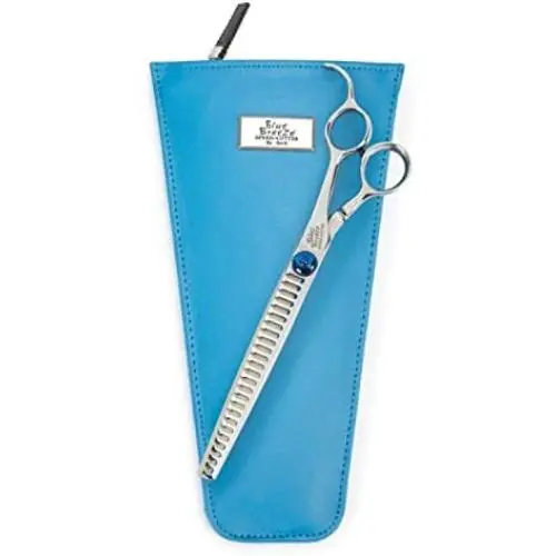 Geib Professional Blue Breeze Speedcutter Grooming Shears Straight Curved Blending Geib Professional Blue Breeze Speedcutter Grooming Shears Straight Curved Blending