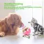 Pepilet Dog Cat Slow Feeder Tumbler Interactive Dog Puzzle Toys Healthy Feeding Snack Dispensing Toys Adjustable Strange Cry Tumbler (Pink) Pepilet Dog Cat Slow Feeder Tumbler Interactive Dog Puzzle Toys Healthy Feeding Snack Dispensing Toys Adjustable Strange Cry Tumbler (Pink)