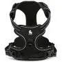 LOUXWOL Front Dog Harness No Pull Soft Padded Harness Vest with Handle and Two Leash Attachements for Large Medium Small Pet Dogs Adjustable Outdoor 3M Reflective Oxford Material LOUXWOL Front Dog Harness No Pull Soft Padded Harness Vest with Handle and Two Leash Attachements for Large Medium Small Pet Dogs Adjustable Outdoor 3M Reflective Oxford Material