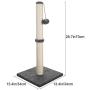 Akarden 29 Tall Cat Scratching Post, Cat Claw Scratcher with Hanging Ball, Durable Cat Furniture with Sisal Rope