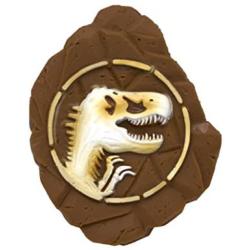 Jurassic World Logo Vinyl Toy for Dogs |Dinosaur Dog Toy, Vinyl Logo Fossil Toy For All Dogs