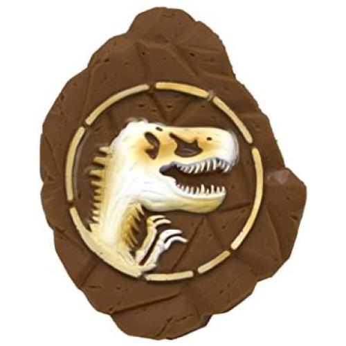 Jurassic World Logo Vinyl Toy for Dogs |Dinosaur Dog Toy, Vinyl Logo Fossil Toy For All Dogs