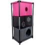 Pet Life Kitty-Square Obstacle Soft Folding Sturdy Play-Active Travel Collapsible Travel Pet Cat House Furniture Pet Life Kitty-Square Obstacle Soft Folding Sturdy Play-Active Travel Collapsible Travel Pet Cat House Furniture