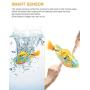 I-SHUNFA Interactive Swimming Robot Fish Toy for Cat and Dog with LED Light, Activated in Water Magical Electric Toy Stimulate Your Pets Hunter Instincts Best Gift for Your Pets