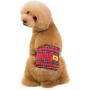 Leowow Reusable Wrap Diapers for Male Dogs Washable Dog Belly Wrap Diapers(3 Pack)-Medium