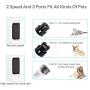 TwoEar Dog Nail Grinder and Clippers, 2-Speed, Quiet Safe Professional Pet Nail Trimmer, Painless Pet Nail Grinder, USB Rechargeable for Large Medium Small Dogs and Cats