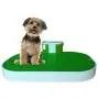 TOPRADE Pee Pad Intelligent Training Tray Indoor Dog Toilet for Peeing Puppies, Odor-Free, No More Costly Paper Urine Pads