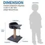TunTenDo Cat Climbing Frame Solid Wood sisal Small Pillar cat Tree cat Supplies Tease Cats wear-Resisting Jumping Toy Manufacturers spot