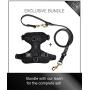 Prime Paw | Pure Luxury For Your Pet | No Pull Dog Harness, Cushioned, Breathable, Easy Walk Dog Harness, Adjustable, Light and Tactical Dog Vest for Walking Training Large, Medium and Small Size Dogs