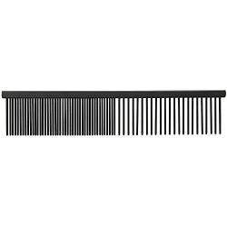 Master Grooming Tools Xylan Combs — Coated Combs for Grooming Dogs - Face/Finishing, 4½''