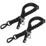 Dog Seat Belt，3-in-1 Adjustable Pet Dog Cat Car Safety Belt，Heavy Duty & Cushioned Elastic & Durable Car Seat Belt for Dogs, Cats and Pets（2 Pack）