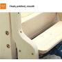 Pet Bed Indoor Wooden Dog/Cat House Bed, Pine Wood Pet Cot with Stair Steps for Dog Easy Climbing to Bed Home for Cats Y